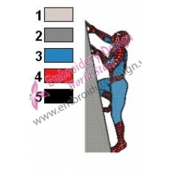 Spiderman Embroidery Design 12